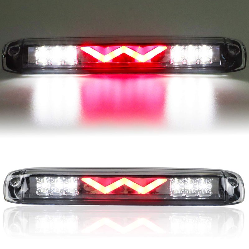 Tresound LED Third 3rd Brake Light for 1999-2007 Chevy Silverado GMC Sierra 1500 2500 3500 HD Classic, Rear Cargo Lamp High Mount Stop light Reverse Light (Clear) - Image 1